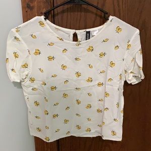 Lemon print t-shirt